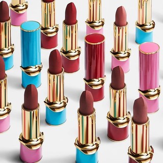 Son Pat mcgrath màu flesh 3 bản giới hạn vỏ các màu xanh, đỏ, hồng