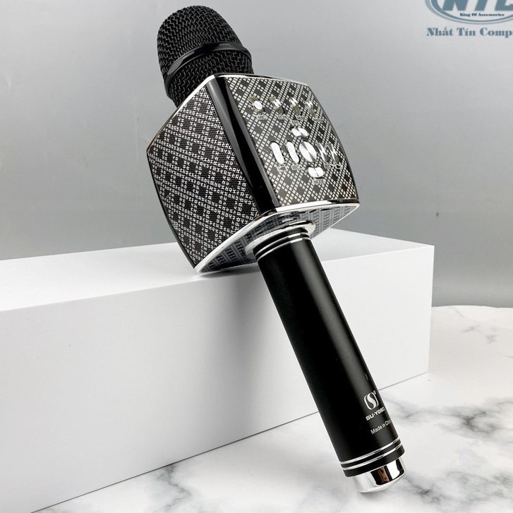 Micro karaoke bluetooth Ys-95 cao cấp tích hợp loa hát tại nhà hoặc livestream