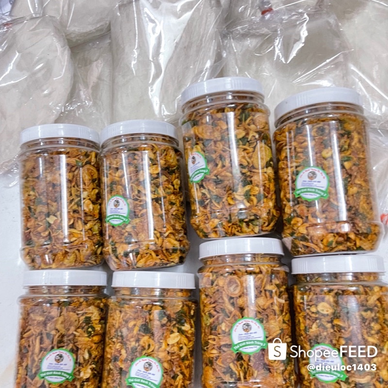 Tặng bánh PHƠI SƯƠNG! hủ 200gr Muối hành phi đậu phộng đặc sản Tây Ninh cực ngon