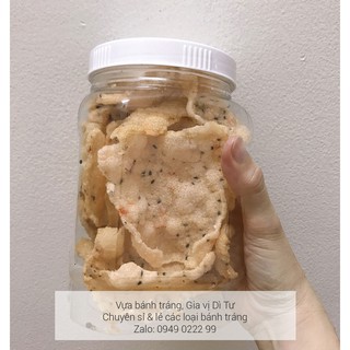 Bánh tráng mè tôm chiên 200gram