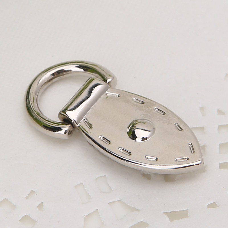 Móc Khóa Kim Loại Hình Chữ D Cho Túi Xách