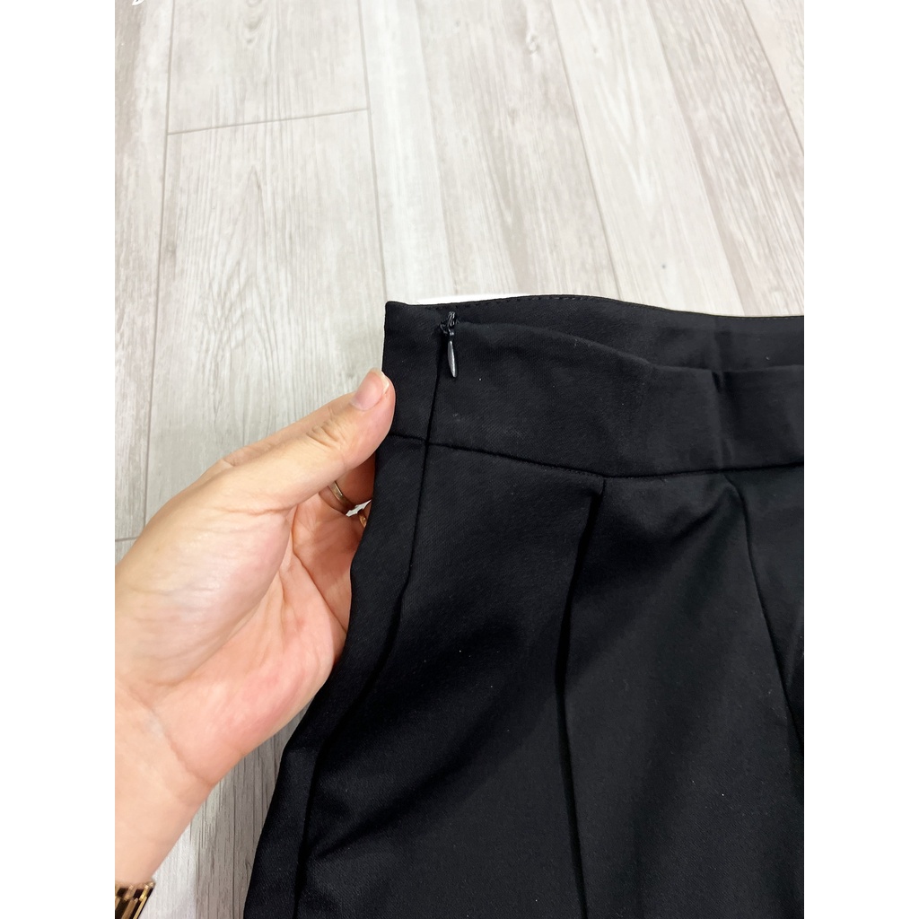 Quần vải Baggy umi hàn l1,đảm bảo không cắn,không xù,lên from chuẩn-Minxy shop