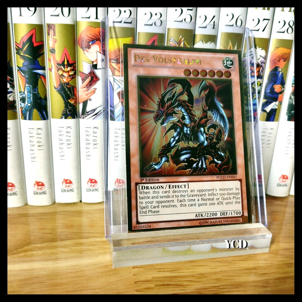 Thẻ bài yugioh chính hãng  Des Volstgalph – Gold Rare