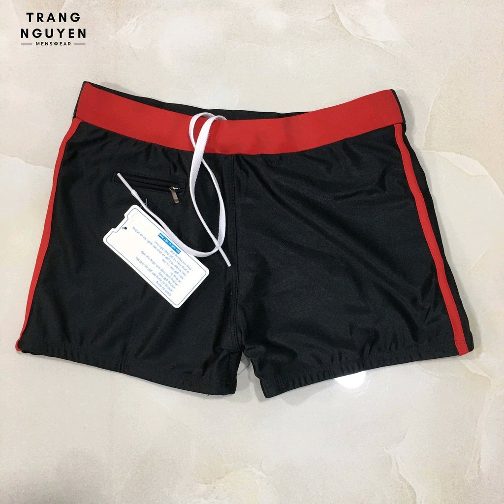 Quần Bơi Thể Thao Nam Big Size Từ 38-100kg Có Túi Nhỏ Tiện Dụng Co Giãn Nhiều Màu Cao Cấp Chất Lượng QB_SD