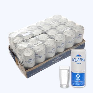 Thùng 24 lon Nước soda AQUAFINA lon 320ml / Lốc 6 lon Nước soda AQUAFINA lon 320ml