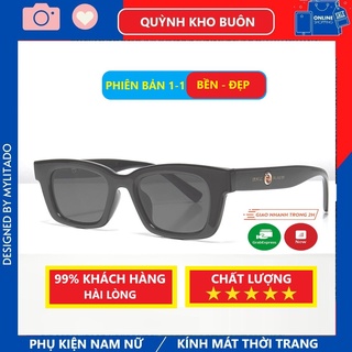 Kính mát nam nữ Cao cấp chống UV400 , kính râm mắt vuông nhỏ thời trang 1996