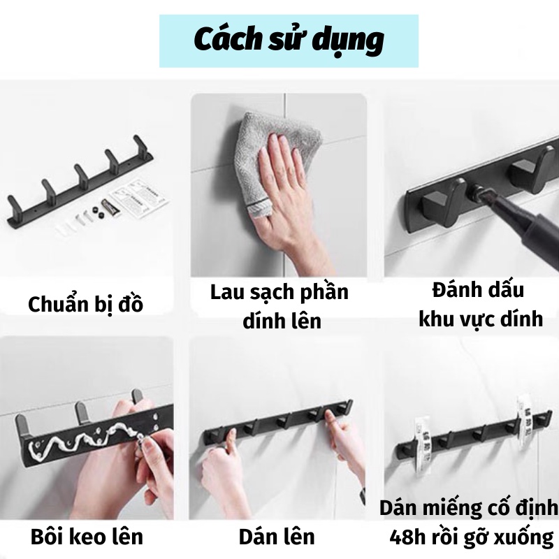 Móc Treo Quần Áo Móc Treo Đa Năng Không Gỉ Nhiều Cỡ Lựa Chọn - KHO GIA DỤNG TRẦN PHÚ