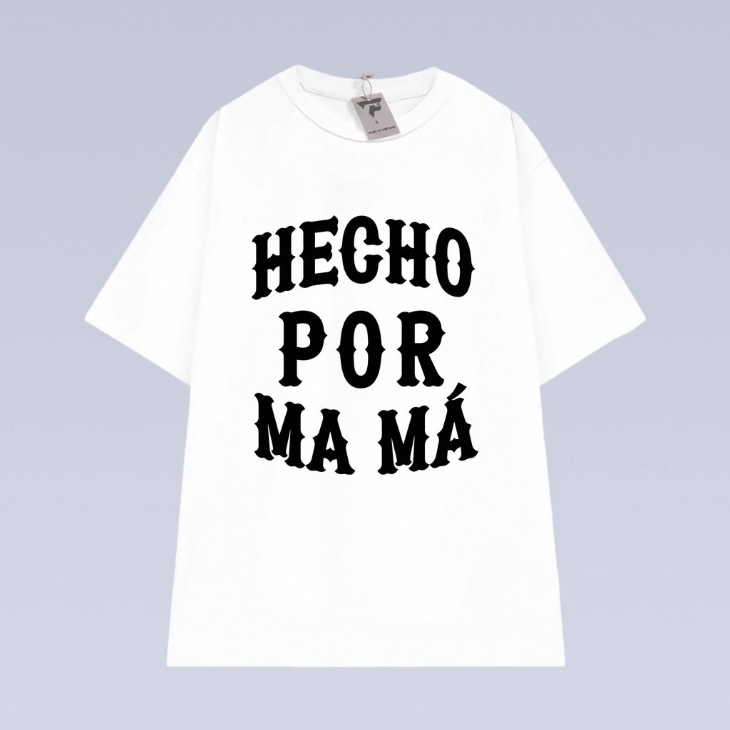 Áo thun unisex nam nữ form rộng tay lỡ in hình cá tính FPLUS FP160