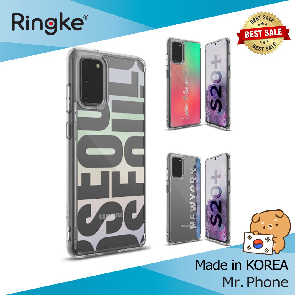 Ốp lưng Galaxy S20 Plus Ringke Fusion (Galaxy S20+ Case) - Nhập khẩu Hàn Quốc