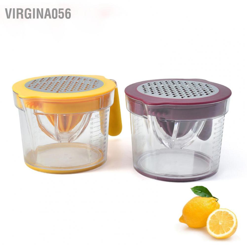 Bình Vắt Nước Cam Bằng Thép Không Gỉ Trong Suốt 600ml Kèm Vạch Chia Trứng Tiện Dụng