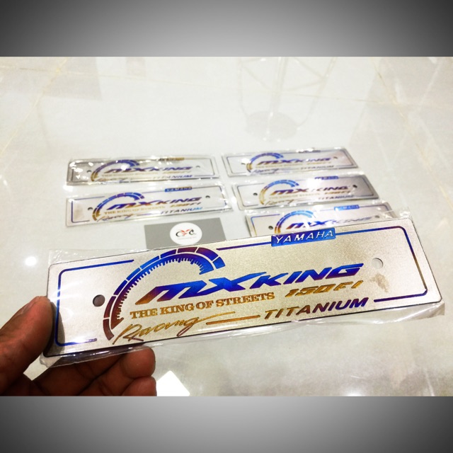 Bảng tên titan Mxking 2019 giá siêu rẻ hàng đẹp chất