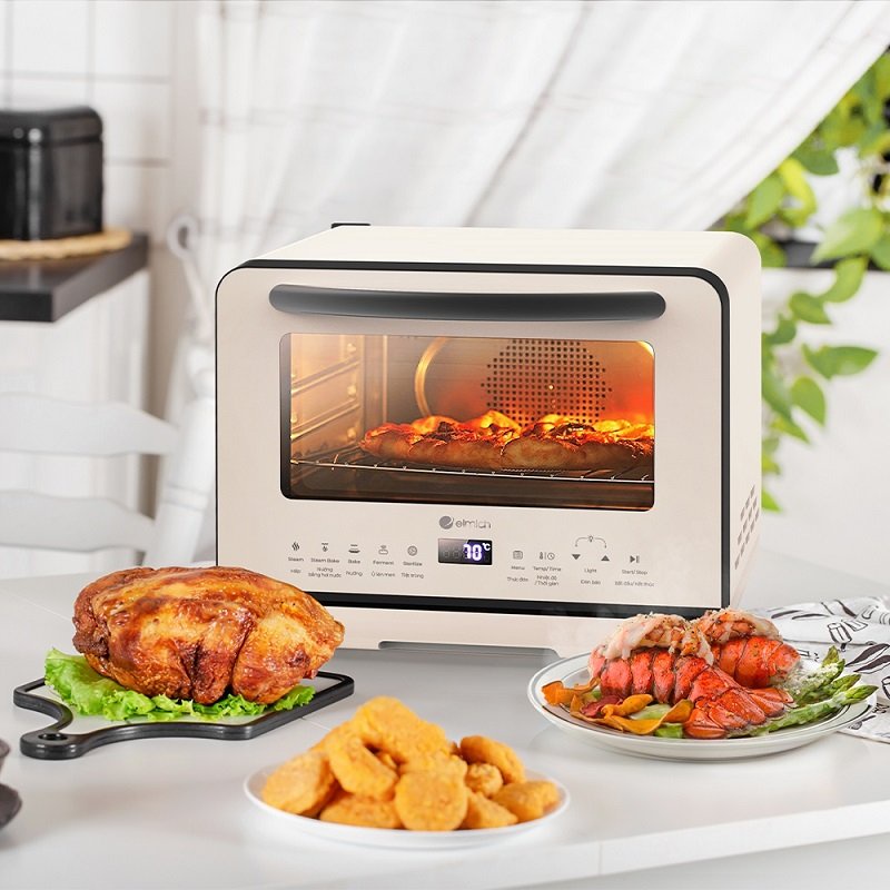 Lò Chiên Hơi Nước Elmich 20L AFE-3944