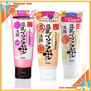 Sữa rửa mặt Sana chiết xuất đậu nành 150g | Hàng Nội Địa Nhật