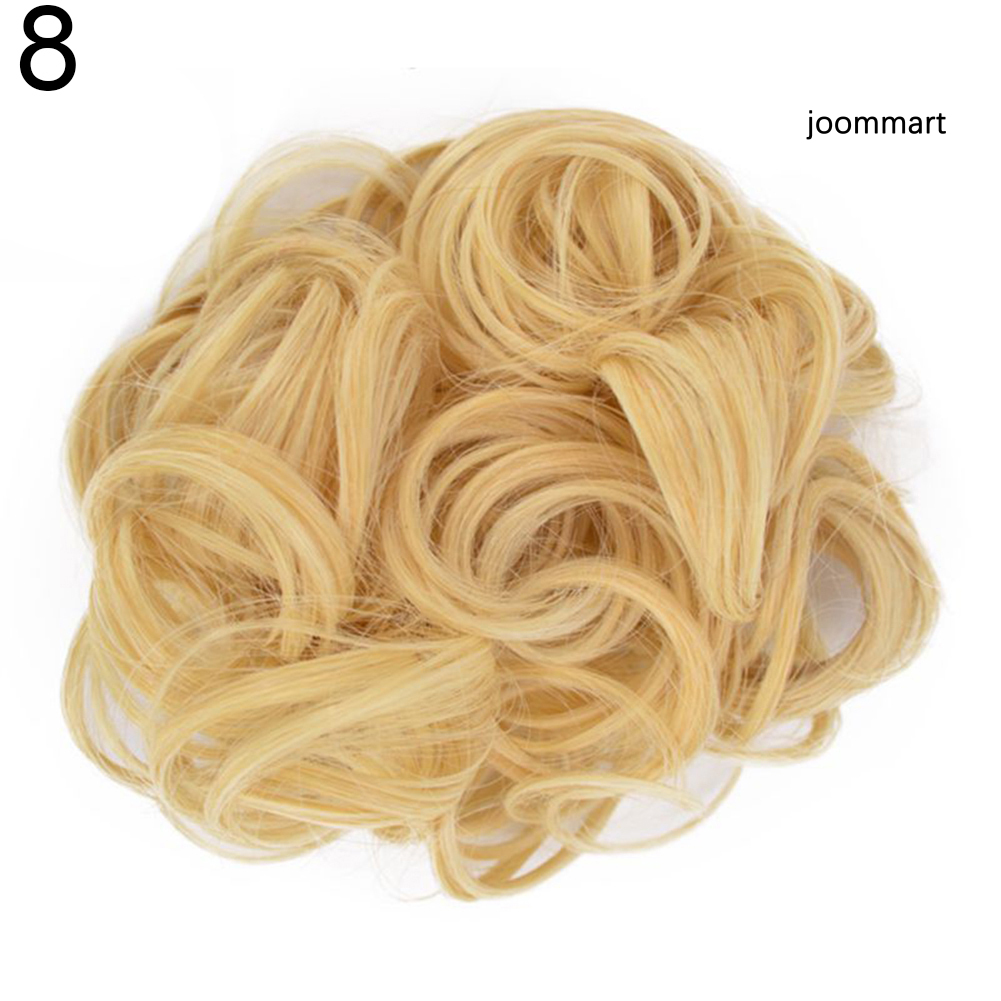 (Hàng Mới Về) Búi Tóc Giả Hình Bánh Donut Uốn Xoăn Thời Trang Cho Nữ | BigBuy360 - bigbuy360.vn