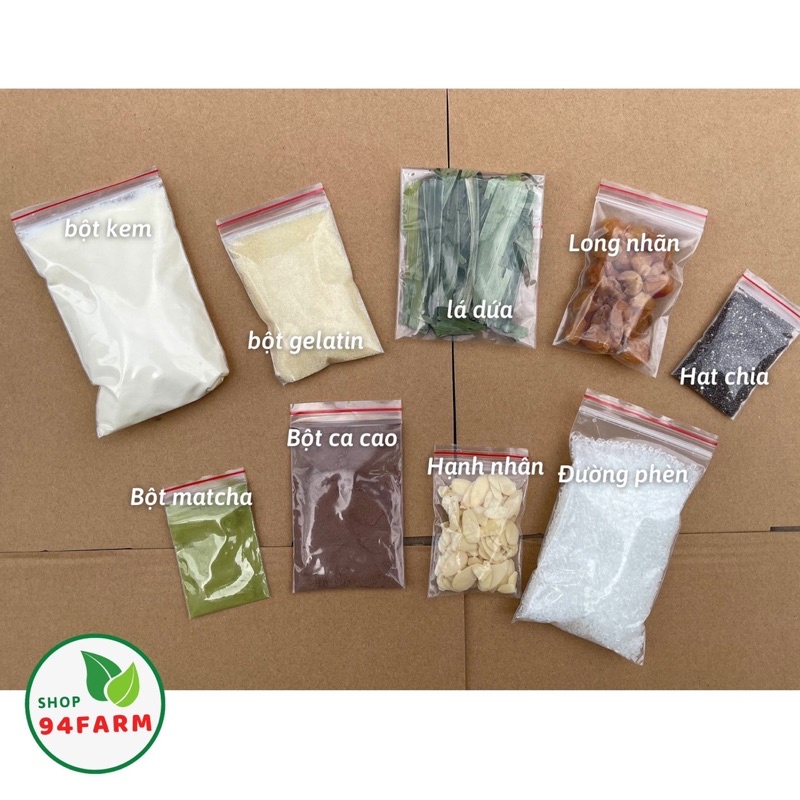 Set Chè khúc bạch Nấu 7-10 chén 94Farm