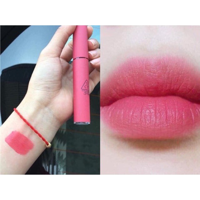 CAM KẾT CHUẨN AUTH- Son 3CE Kem Velvet Lip Tint Màu Pink Break (Hồng đào)