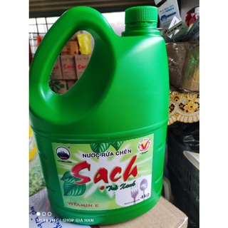 Nước rửa chén net sạch trà xanh 3,8kg