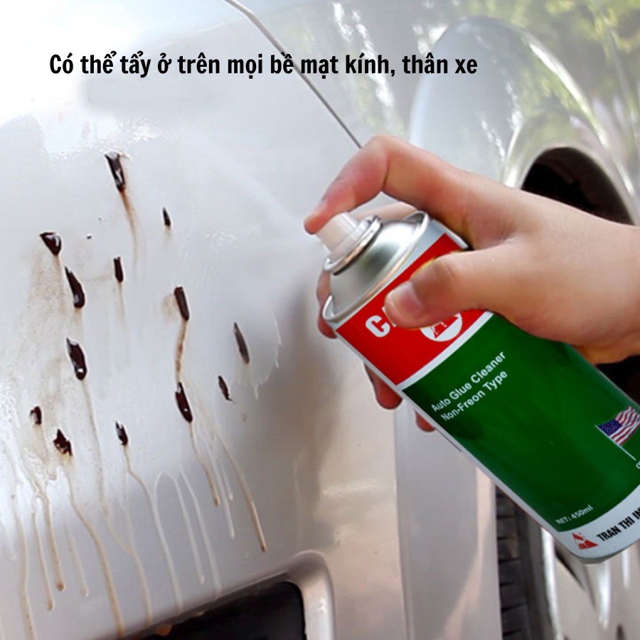 Chai xịt Tẩy Keo, Tẩy Băng Dính, Nhựa Đường Camel 450ml