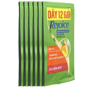 🌸🌸combo 10 dây dầu gội Rejoice siêu mượt 12gói x 6g