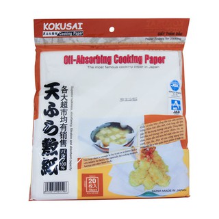 Giấy Thấm Dầu Kokusai Oil-Absorbing Cooking 40G