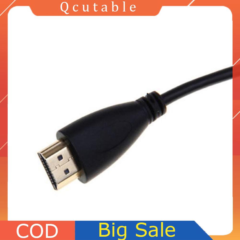 Dây Cáp Mạ Vàng Chuyển Đổi Từ Giác Cắm Hdmi Sang Cổng Cắm 3.5mm Cho Hdtv Ps3