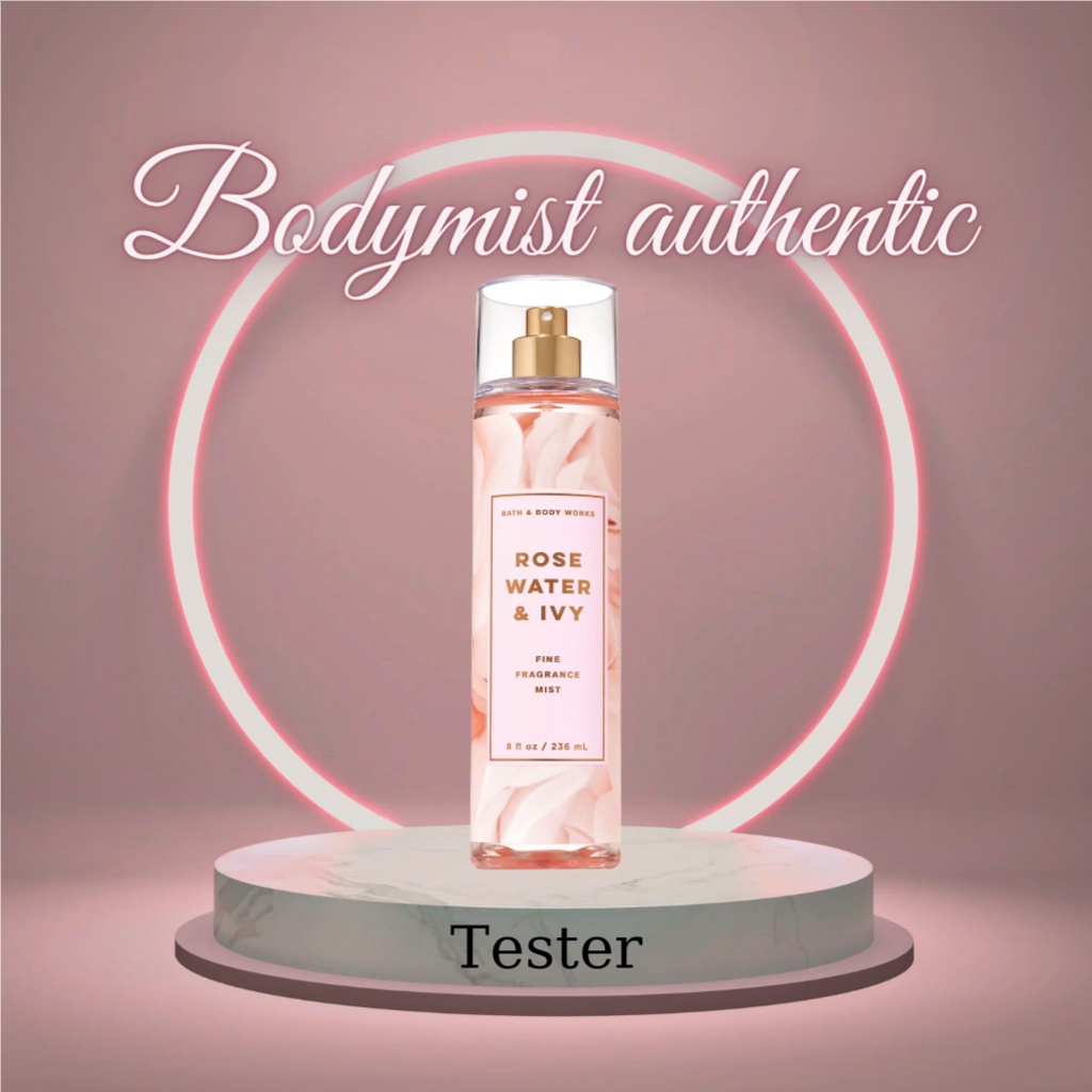 Xịt thơm toàn thân BBW ROSE WATER & IVY _ [𝑩𝒐𝒅𝒚𝒎𝒊𝒔𝒕 𝑨𝒖𝒕𝒉𝒆𝒏𝒕𝒊𝒄]