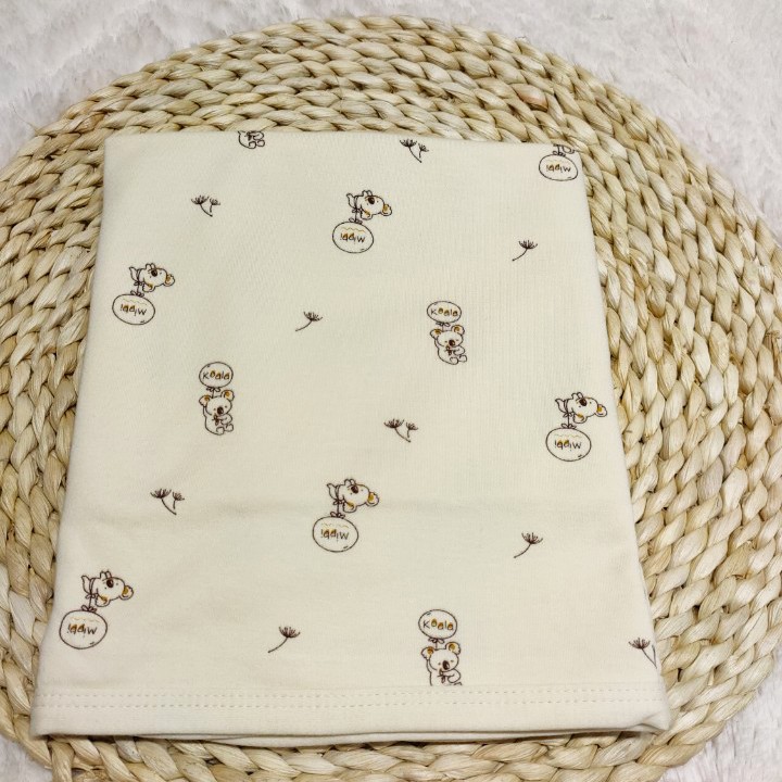 Ủ choàng cotton Mipbi 1 lớp/2 lớp siêu thoáng cho bé
