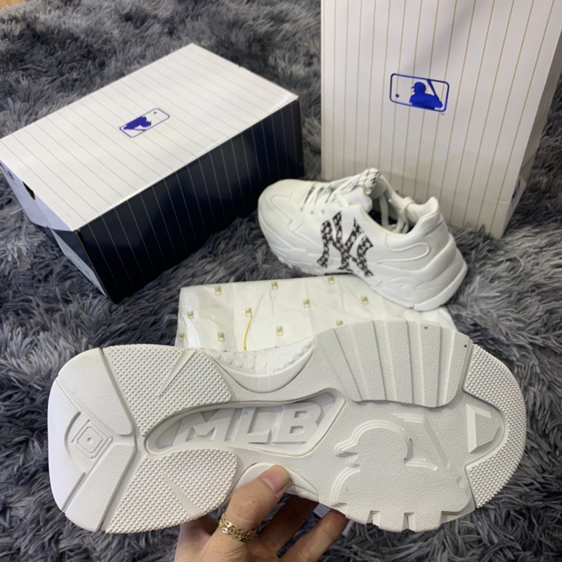[Mã FATHANG5 giảm 10K đơn 50K] (tặng túi xách)Giầy Nam Nữ thể thao BigBall Ny Monogram logo 3D (ảnh thật + full box)