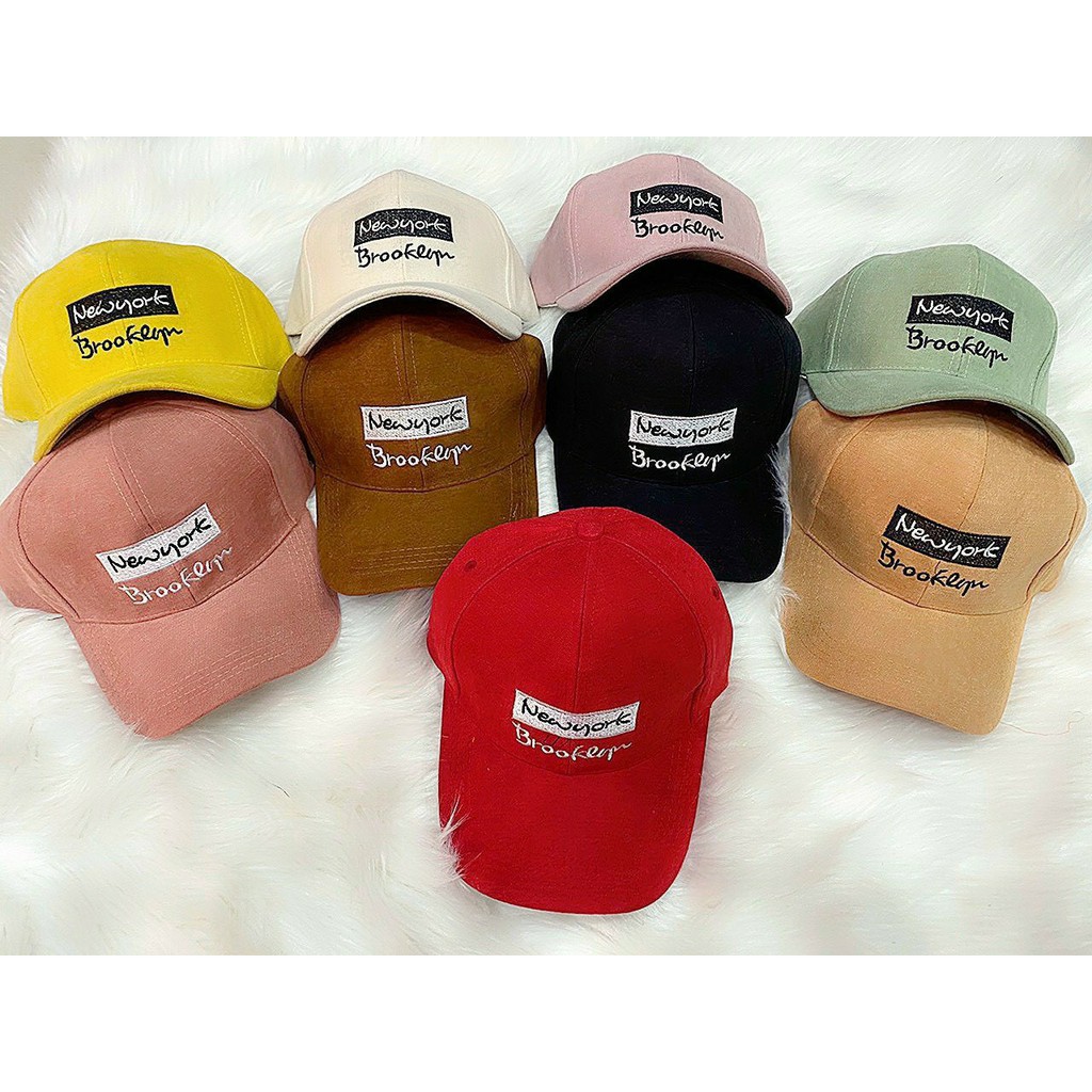Mũ Lưỡi Trai , Nón Kết In Thêu NewYork Brookequ ❤️FREESHIP❤️Thời Trang