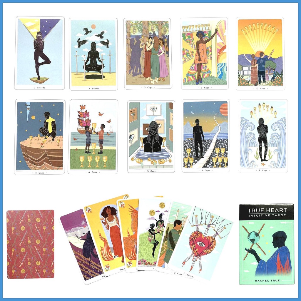 Bộ Bài Tarot Tiếng Anh In Chữ Tiếng Anh Vui Nhộn