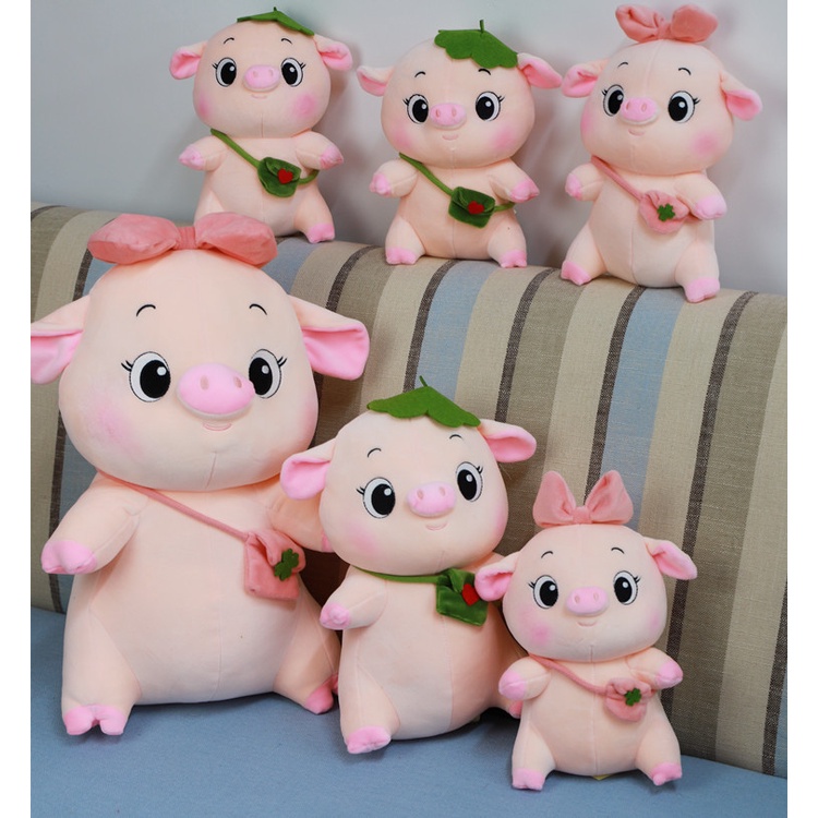 Gấu Bông Heo Hồng Peppa Đẹp Giá Rẻ, heo hồng đáng yêu, UPNOW, Kích thước 50cm
