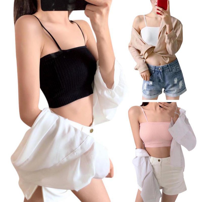 Áo lót 2 dây dạng ống đơn giản quyến rũ cho nữ | BigBuy360 - bigbuy360.vn
