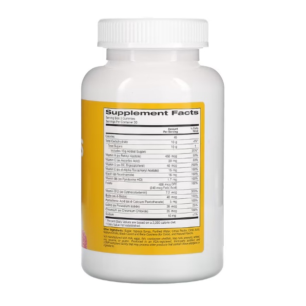 MULTIVITAMIN | California Glod Women’s Multivitamin Gummies Mixed Berry | Kẹo Dẻo Bổ Sung Vitamin Cho Nữ