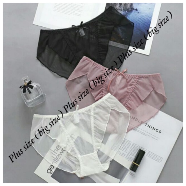 🎄Quần Lót Voan Bèo Xuyên Thấu Gợi Cảm Sexy🐾