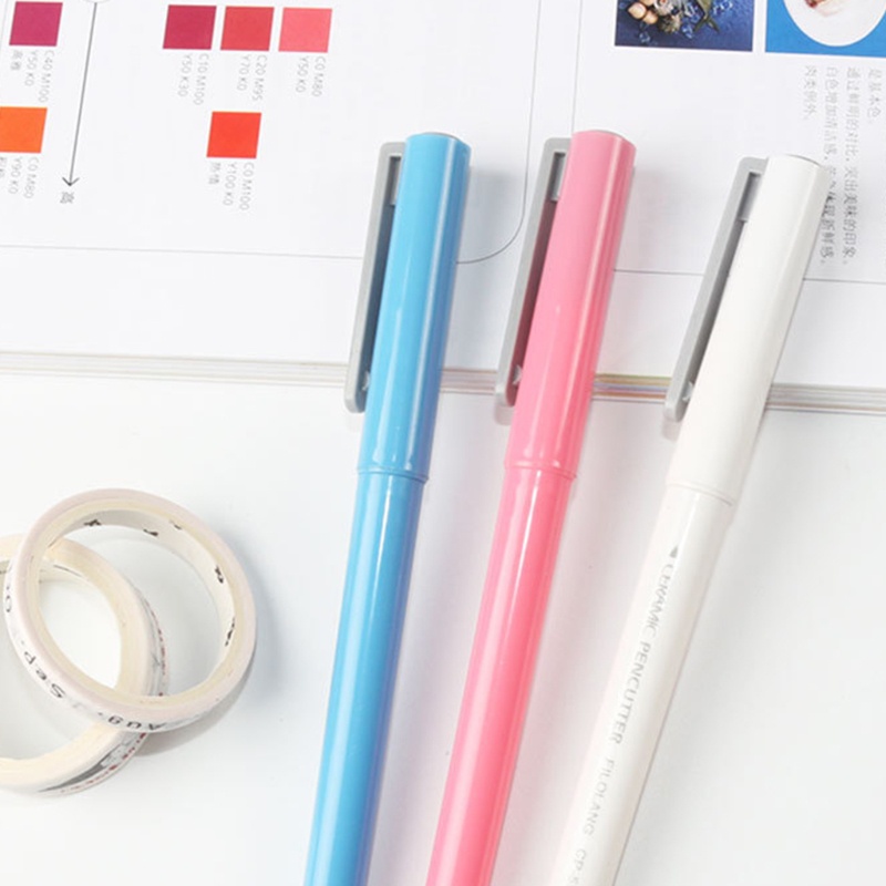 Lưỡi Dao Bằng Sứ Dễ Thương Chống Ăn Mòn Dùng Trang Trí Nhật Ký DIY