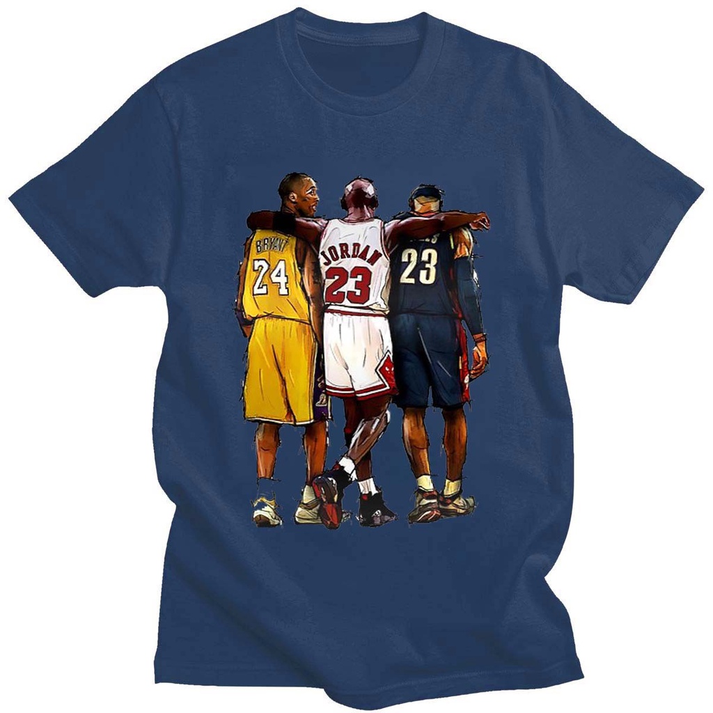 Áo Thun Bóng Rổ Ngắn Tay Họa Tiết Kobe 3d Cá Tính Theo Phong Cách Châu Âu