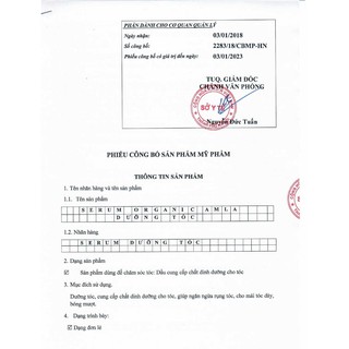 Serum dưỡng tóc organic Amla