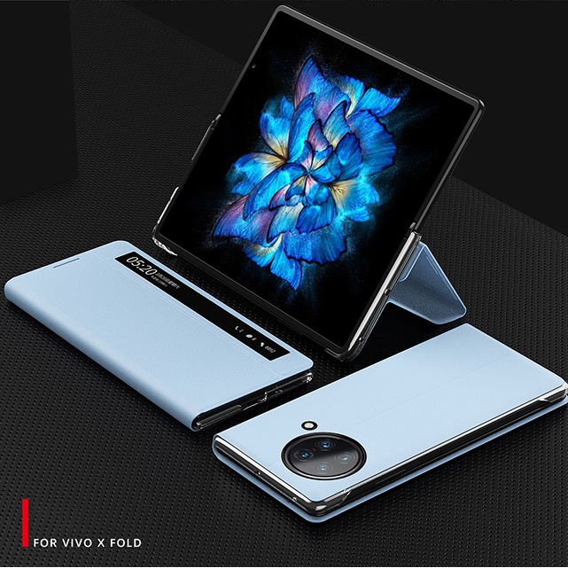 Đối với Vivo X FOLD Case Bao da dạng gập thông minh có đế