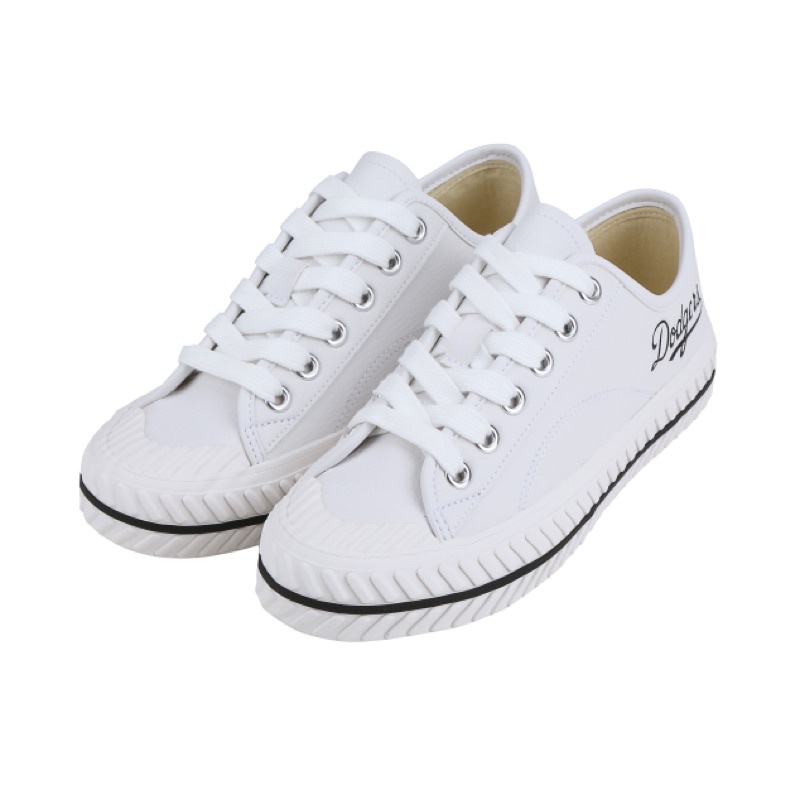 Giày thể thao Sneaker MLB Playball Origin Leather màu Đen Trắng
