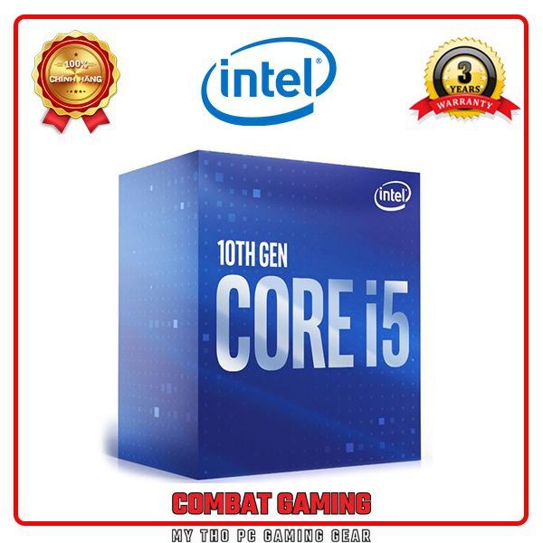 Bộ Vi Xử Lý CPU INTEL CORE I5 10400F BOX CHÍNH HÃNG VN