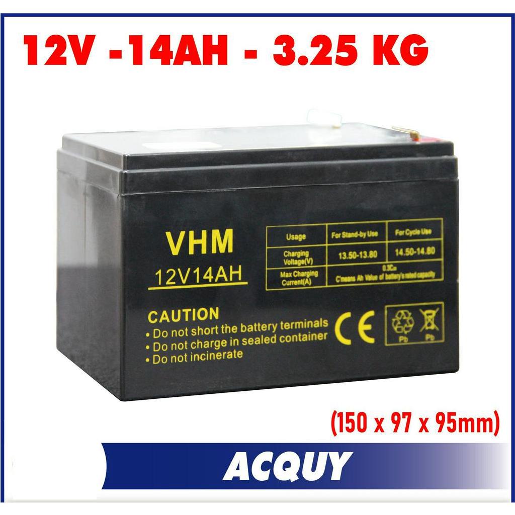 BÌNH ACQUY 12V - 14AH DÀNH CHO LOA KÉO