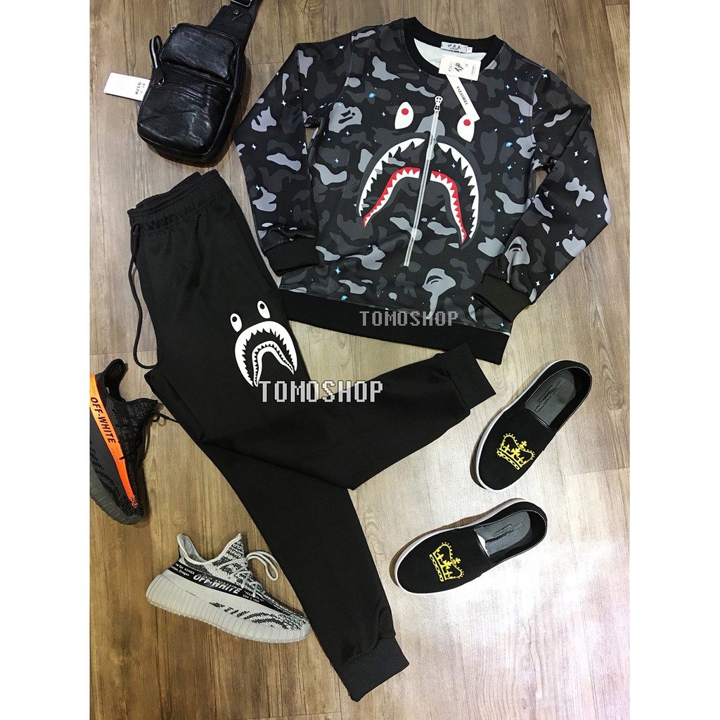 Bộ quần áo Bape new