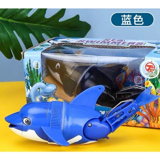Cá heo chạy pin dưới nước đồ chơi phòng tắm cho bé