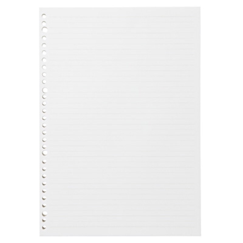 MUJI GIẤY ĐỤC LỖ - GIẤY REFILL SỔ CÒNG