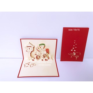 Thư Tình Yêu - Love - Thiệp 3D ( mở 90 độ )