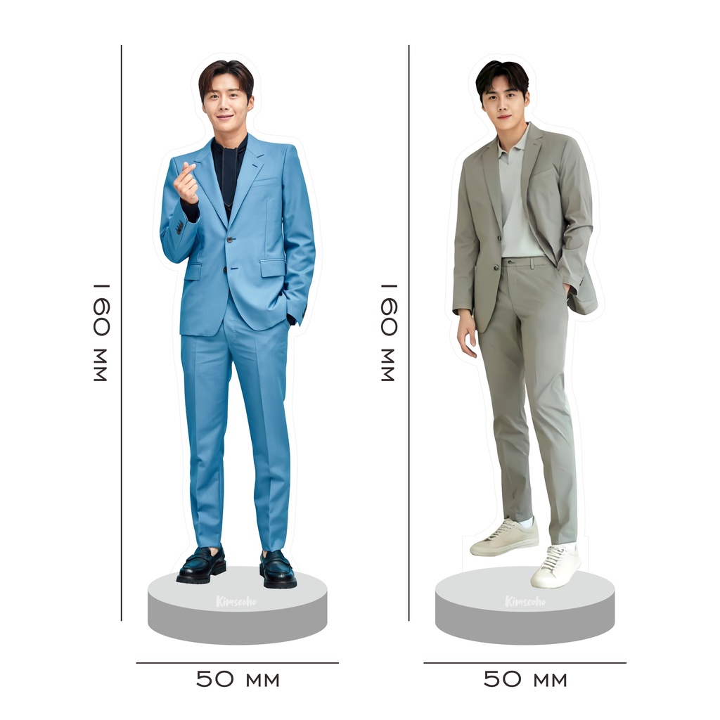 Mô Hình Nhân Vật Kim Seon ho Đứnge Acrylic Hàn Quốc K-Drama Hàn Quốc