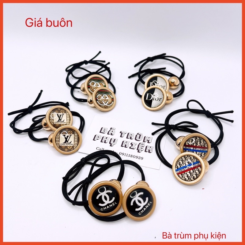 Chun buộc tóc , nịt buộc tóc thương hiệu hàng cao cấp kèm video