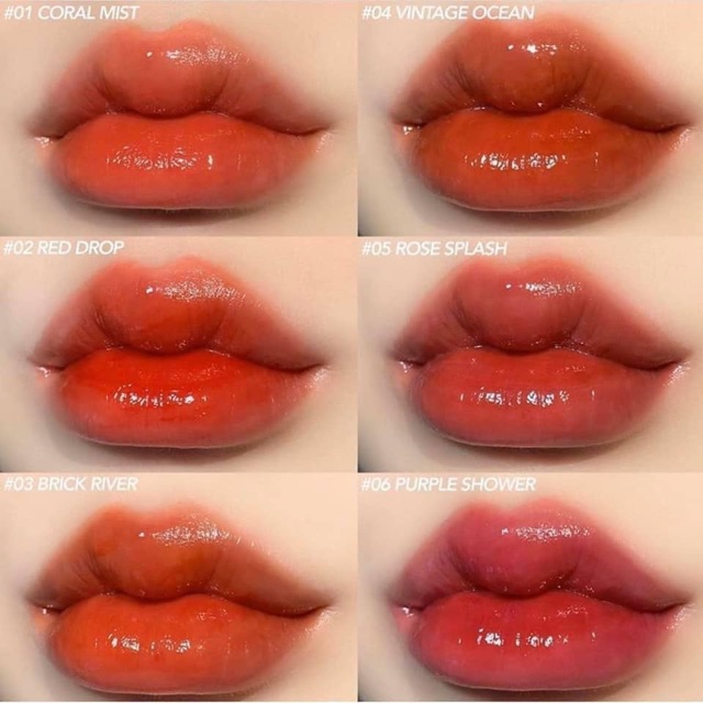 Son tint bóng Romand Glasting Water Tint Chính Hãng  - BONBONCOSMETIC