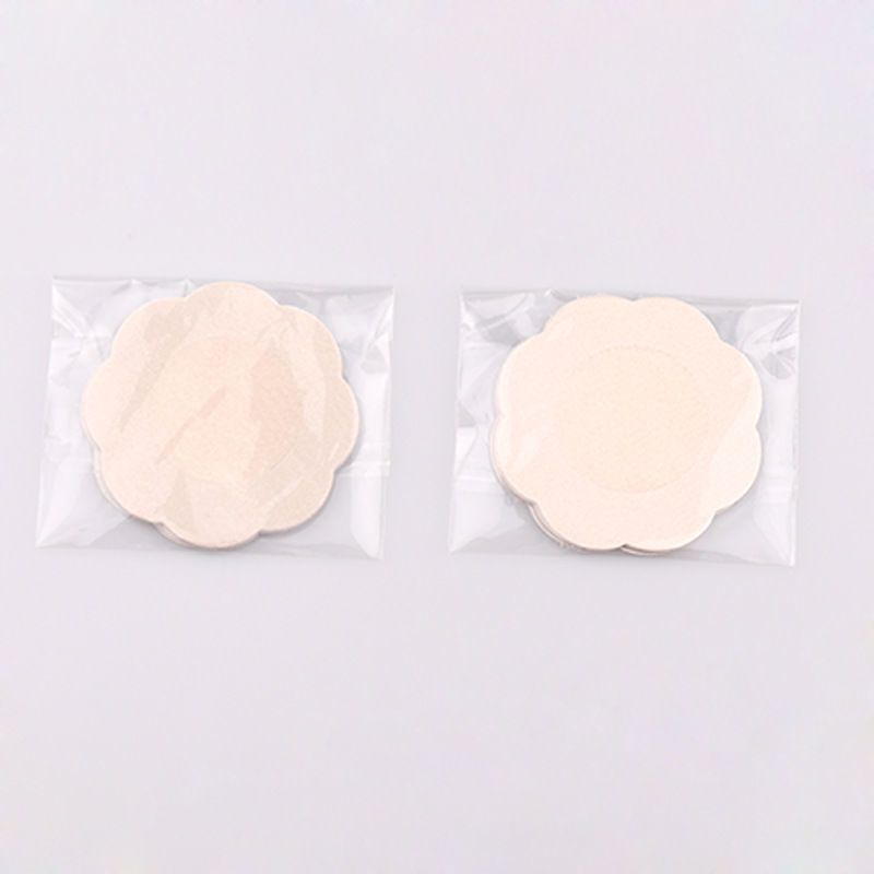 Miếng Dán Ngực - Túi 10 Miếng Dán Ti Giấy Hình Hoa AMYBRA D022