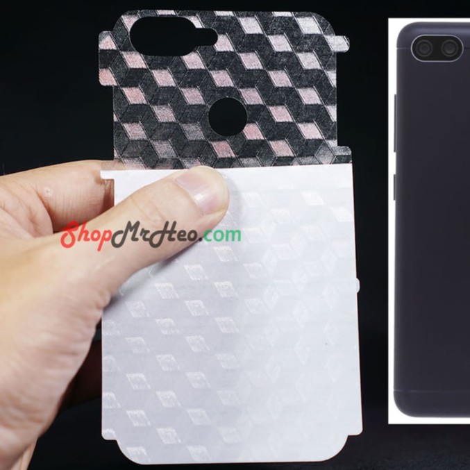 [Mã ELFLASH5 giảm 20K đơn 50K] Bộ 3 Skin Dán Mặt Lưng Zenfone Max Plus M1